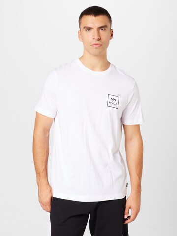RVCA Shirt in Wit: voorkant