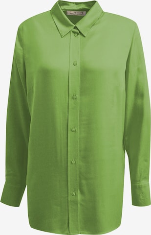 Camicia da donna di Smith&Soul in verde: frontale