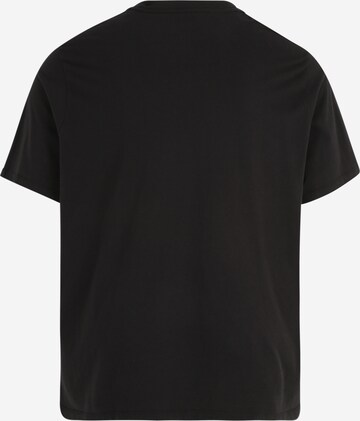 Levi's® Big & Tall Shirt 'Graphic Tee' in Schwarz