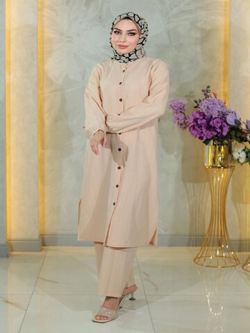 MODAMIHRAM Tunic in Beige