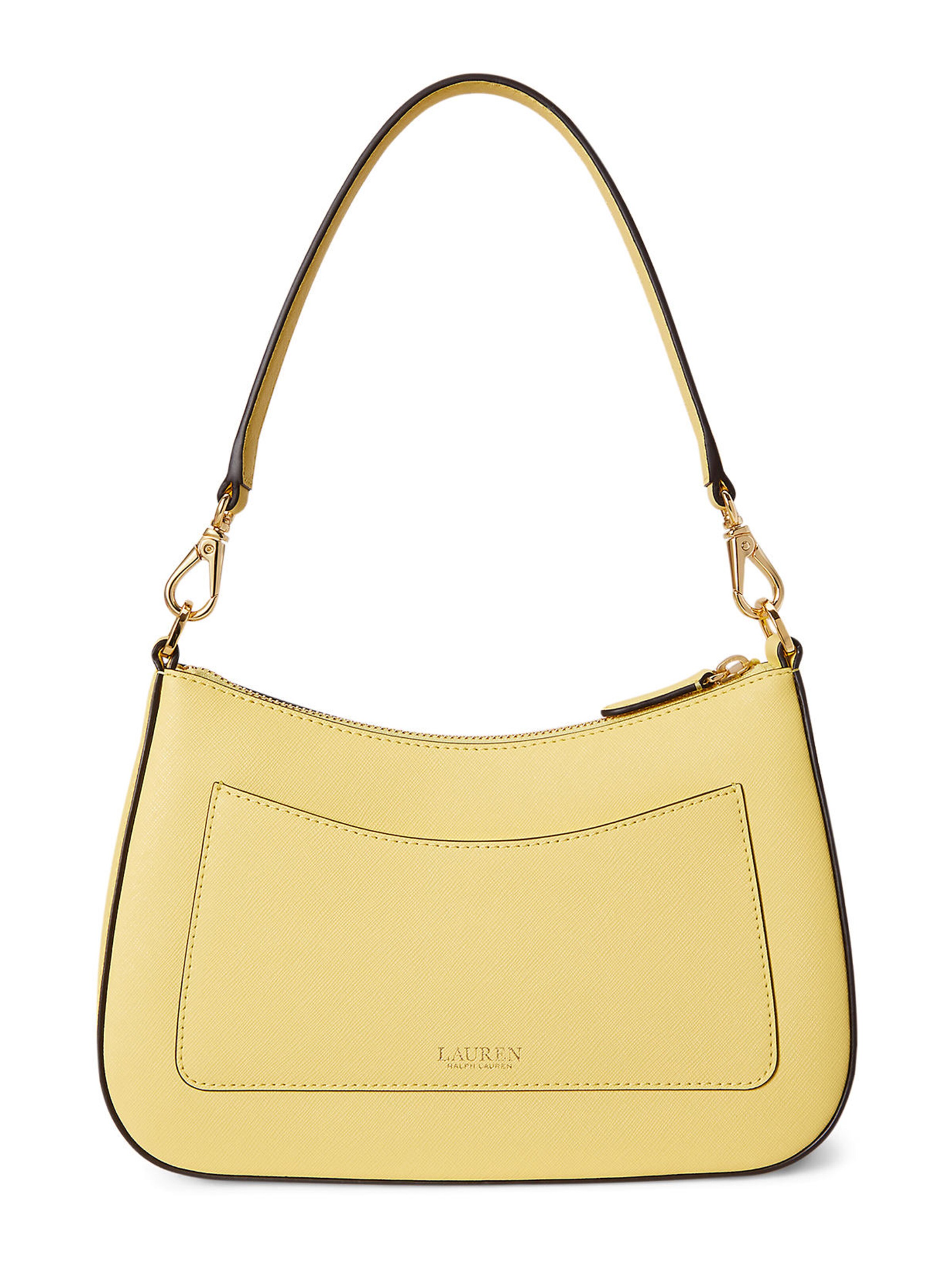 Sac bandoulière 'DANNI' Lauren Ralph Lauren en jaune