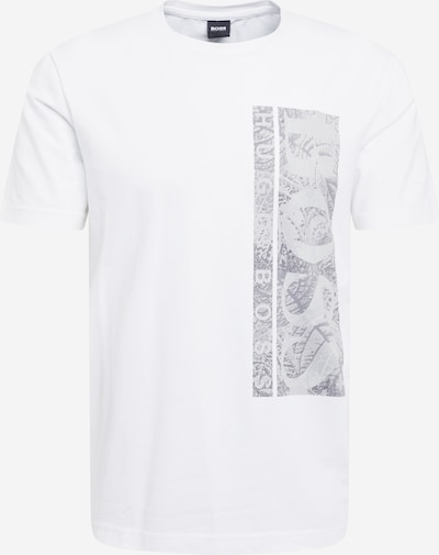 BOSS ATHLEISURE Tričko - šedá / grafitová / bílá, Produkt