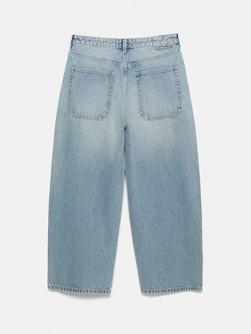 Baggy Jean Pull&Bear en bleu