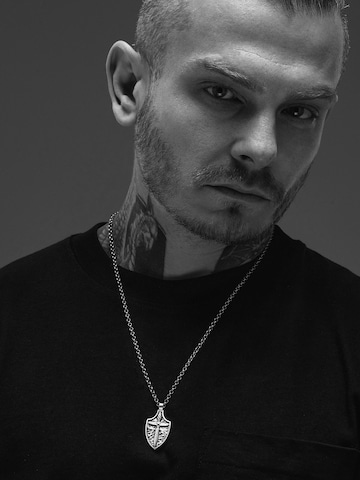 REYTEL - Colgante 'SWORD ON SHIELD' en plata