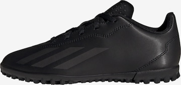 ADIDAS PERFORMANCE Athletic Shoes 'X Crazyfast.4' in Black: front