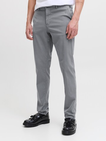 JACK & JONES Slimfit Chino nadrág 'JPSTMARCO JJARTHUR' - szürke: elől