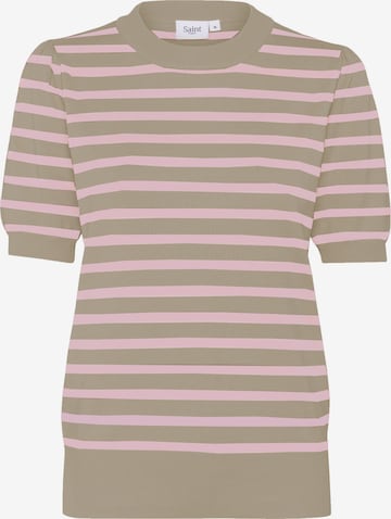 SAINT TROPEZ - Jersey en beige: frente