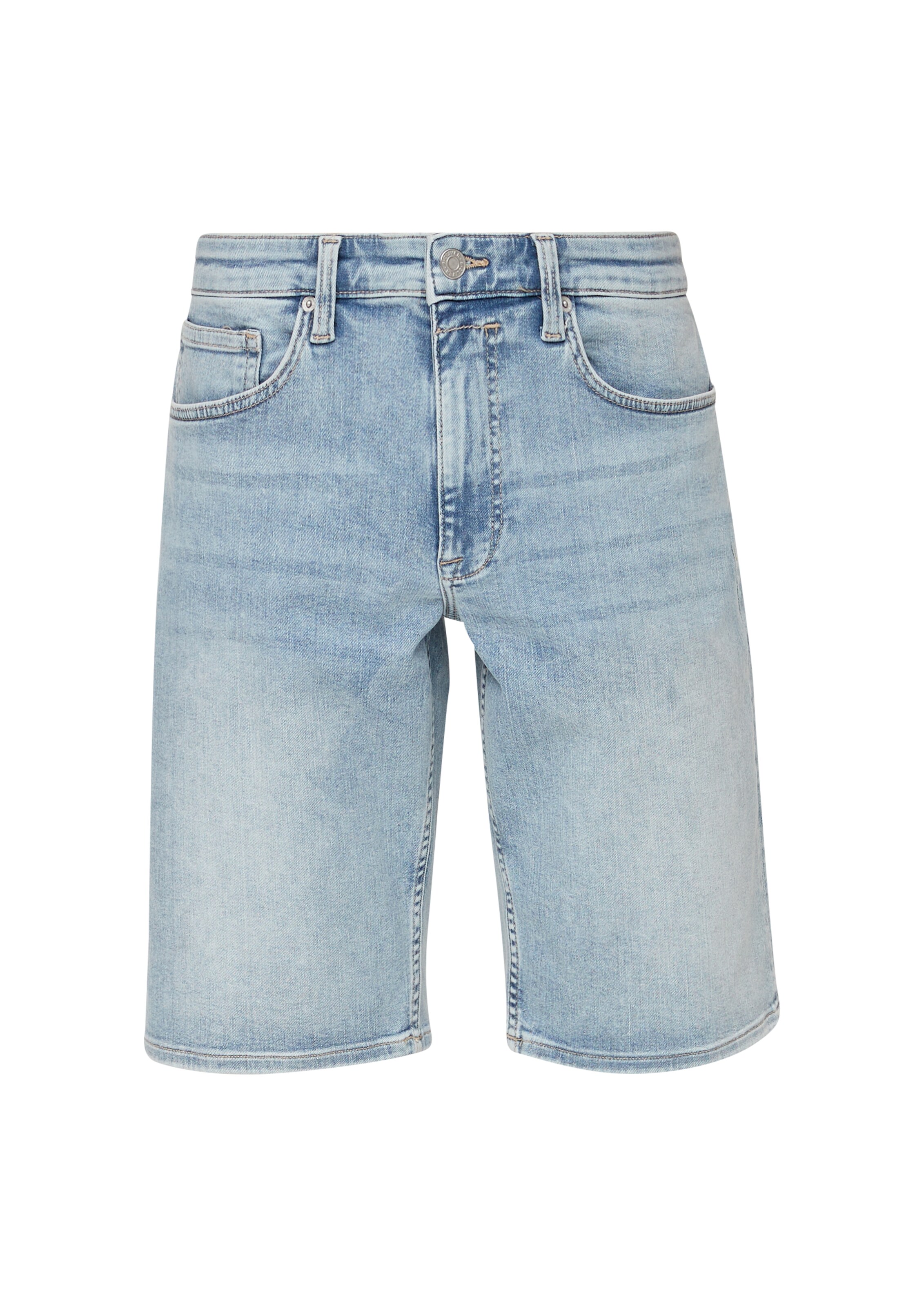 Short En Denim S.Oliver Pour Homme - Modèle 2162337 - Coupe Décontractée - Tissu Jean Classique