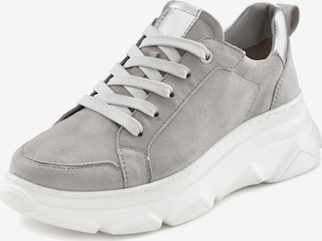 LASCANA - Zapatillas deportivas bajas en gris: frente