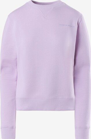 North Sails Sweatshirt in Purple: front