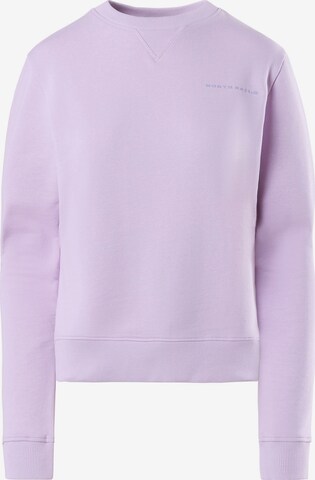 Sweat-shirt North Sails en violet : devant