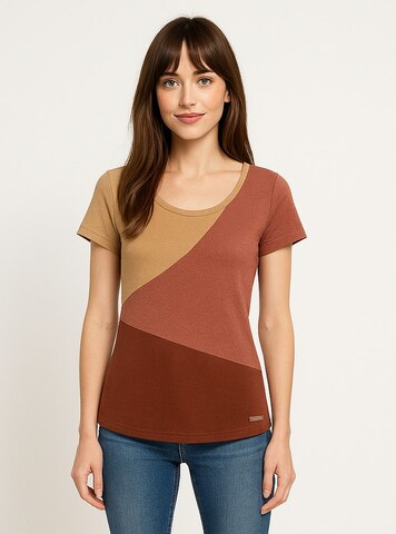 Ragwear Shirt in Brown: front