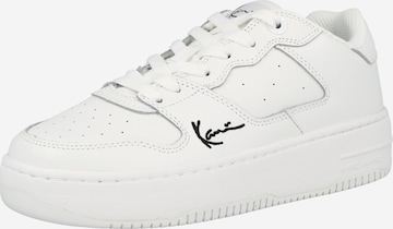 Karl Kani - Zapatillas deportivas bajas en blanco: frente