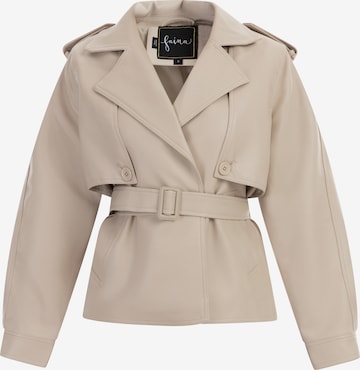 Veste mi-saison faina en beige : devant