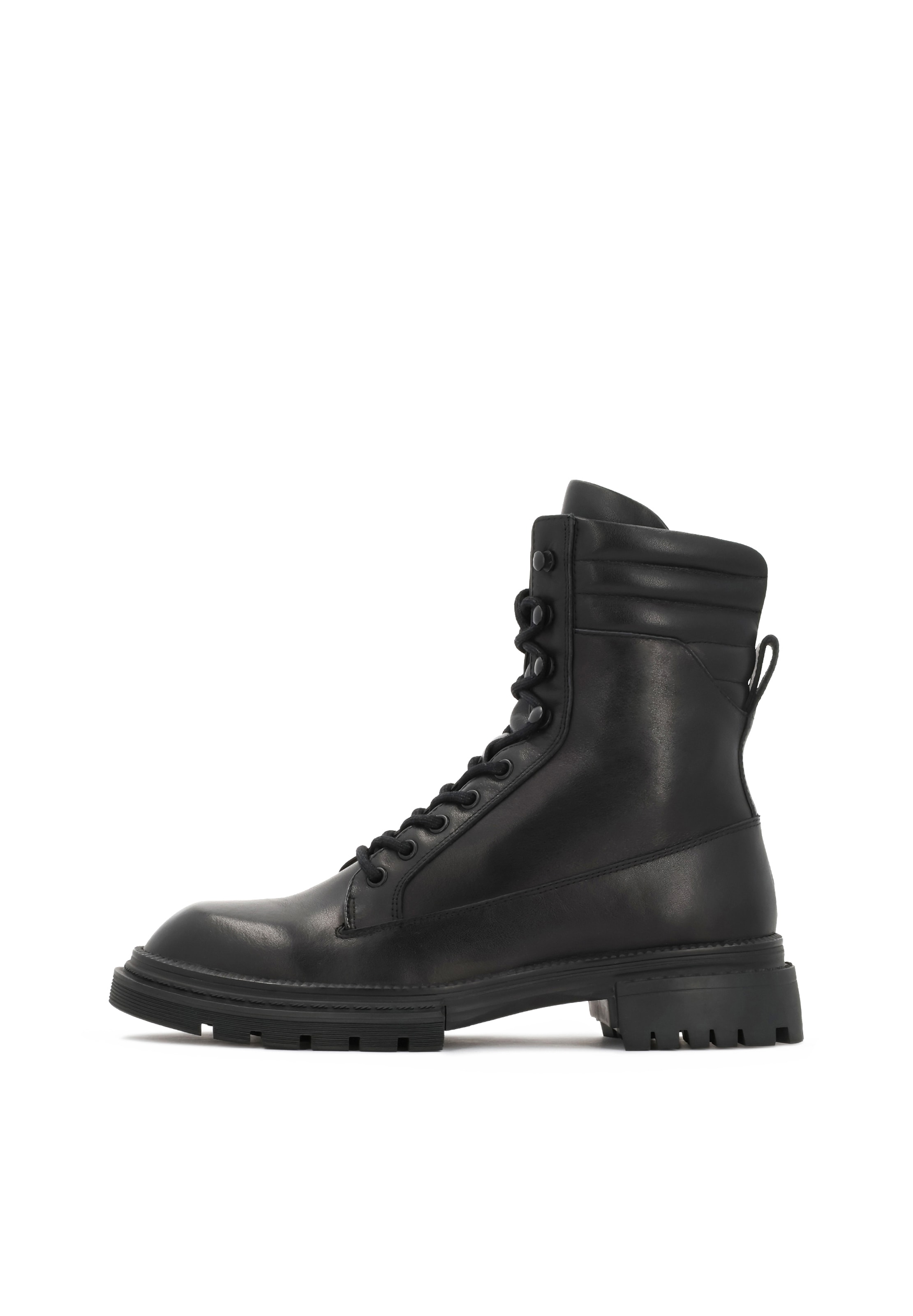 Kazar Ботинки на шнуровке в Черный: спереди