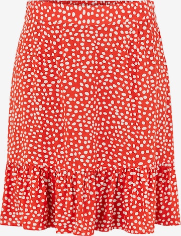 PIECES Skirt 'Nya' in Red: front