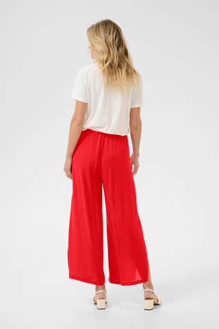 Cream Loosefit Broek 'Allie' in Rood