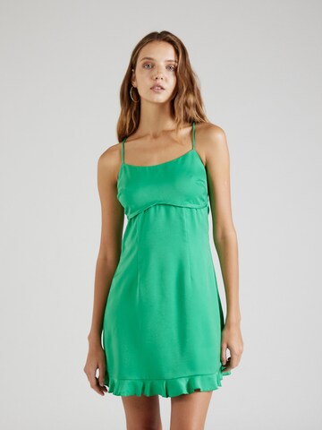 Nasty Gal Платье в Зеленый: спереди