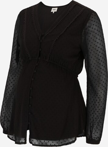 Only Maternity Blouse in Black: front