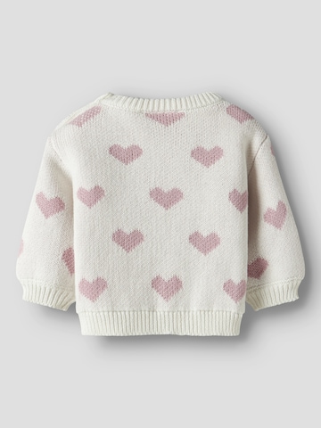 NAME IT Pullover 'NBFOANA ' i hvid