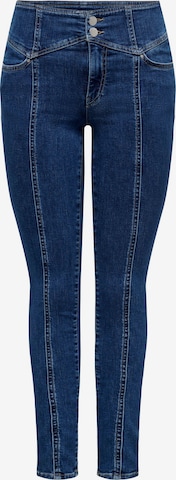 Skinny Jean ONLY en bleu : devant