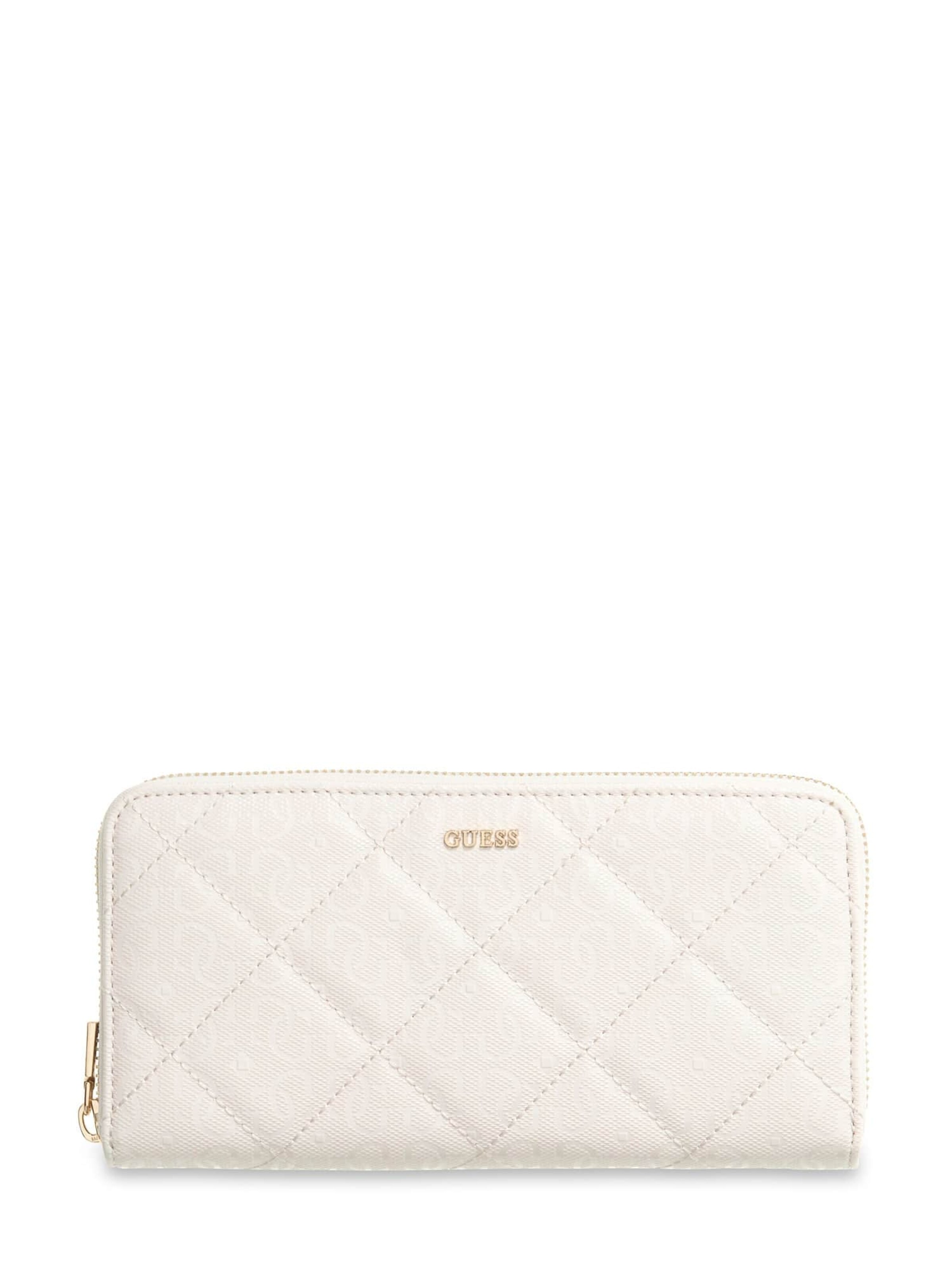 GUESS Wallet 'Libby' in Beige: front