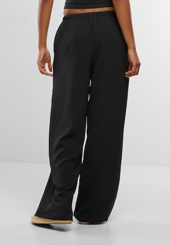 Wide Leg Pantalon Urban Classics en noir