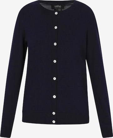 usha BLACK LABEL Neuletakki värissä sininen: etupuoli