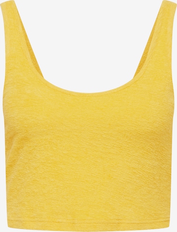 A LOT LESS - Top 'Paula' en amarillo: frente
