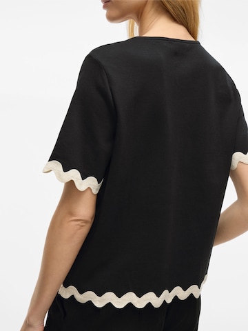 VILA Tričko 'VICalisa' - Čierna