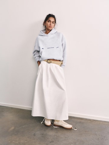Pull&Bear Sweatshirt 'PACIFIC FRESH' in Grau