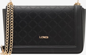 Geantă de umăr 'Filiberta' de la L.CREDI pe negru: față