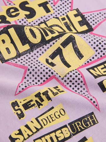 Next Tričko 'Blondie Band' – fialová