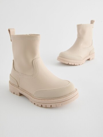 Next Stiefel in Beige