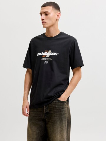 T-Shirt JACK & JONES en noir : devant