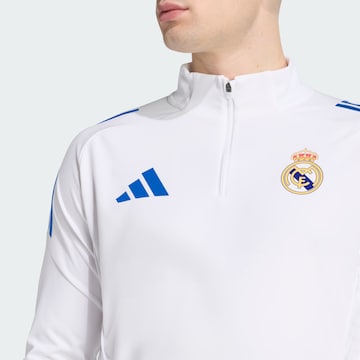T-Shirt fonctionnel 'Real Madrid Tiro 25 Competition' ADIDAS PERFORMANCE en blanc