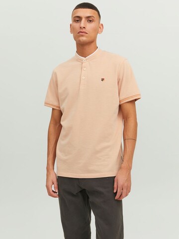 T-Shirt JACK & JONES en orange : devant