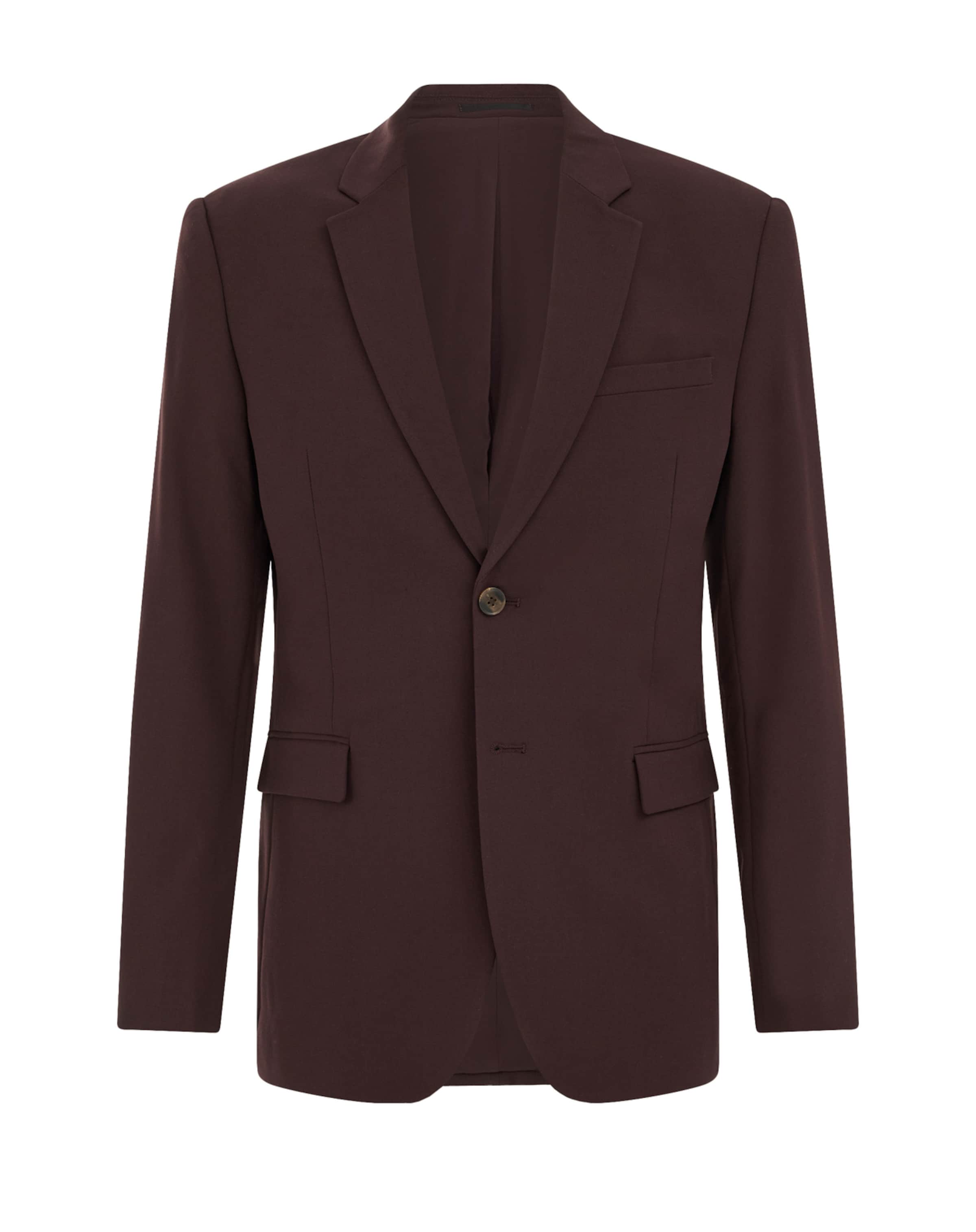 WE Fashion Kitsas lõige Pintsak, värv pruun: eest vaates