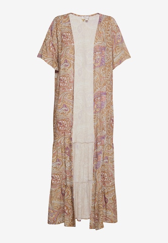 usha FESTIVAL Kimono in Beige: voorkant