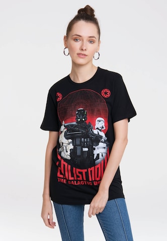 LOGOSHIRT Shirt 'Star Wars' in Gemengde kleuren: voorkant
