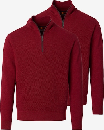 redmond Sweater 'Basic' in Red: front