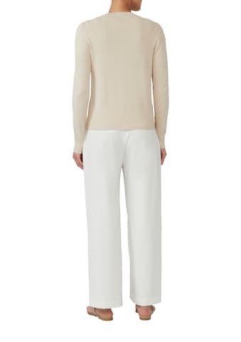 s.Oliver BLACK LABEL Knit cardigan in Beige
