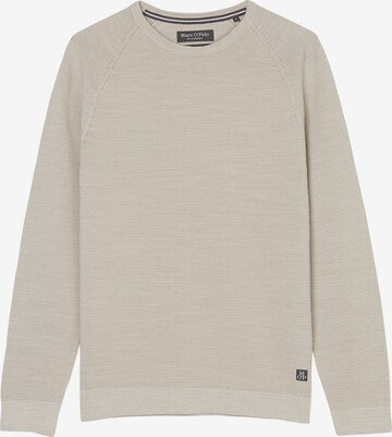 Pull-over Marc O'Polo en beige : devant