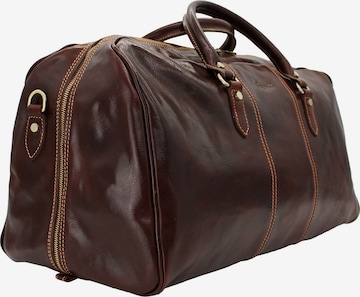 bupell Reisetasche 'Marino' in Braun: Vorderseite