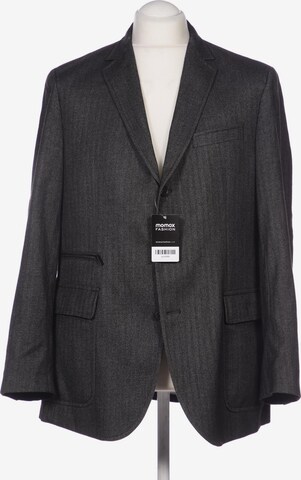 HECHTER PARIS Suit Jacket in L-XL in Grey: front