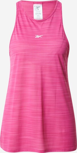 Reebok Sport Sports top 'Workout Ready' in Pink / White, Item view