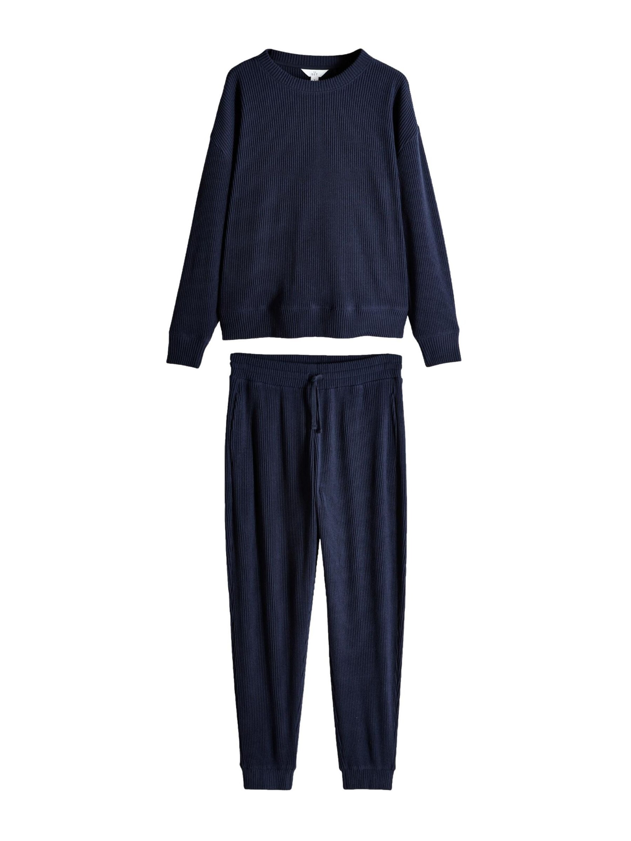 The Set Домашний костюм в Синий: спереди