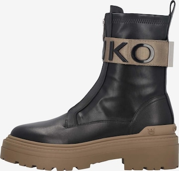 PINKO Botki 'PINKO MIA 13 ANKLE BOOT CALF LEATHER/ ST RETCH SPREADING Scarpe' w kolorze czarny: przód