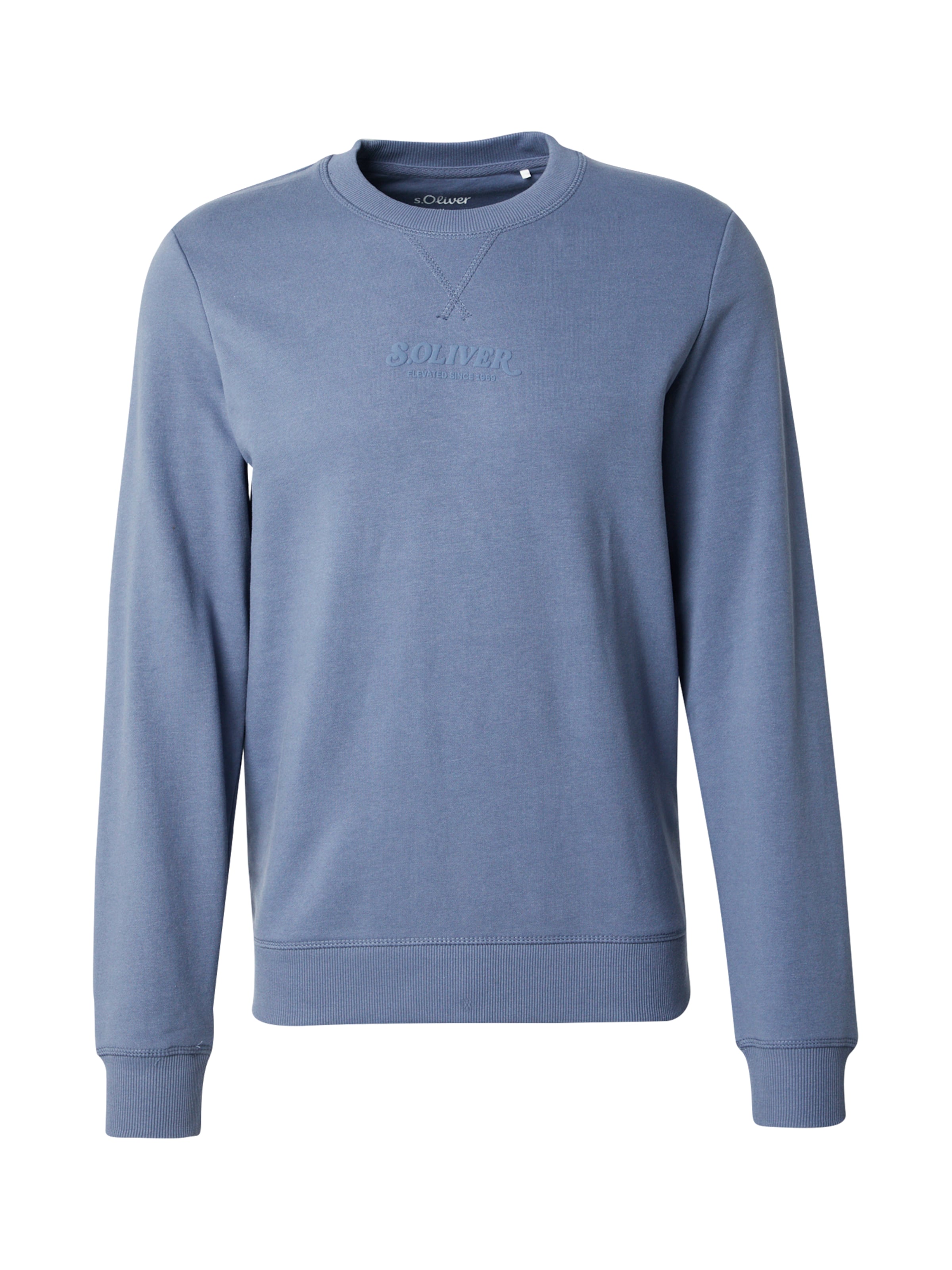 s.Oliver Sweatshirt in Blue: front