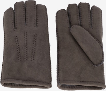 JOOP! Full Finger Gloves in Grey: front